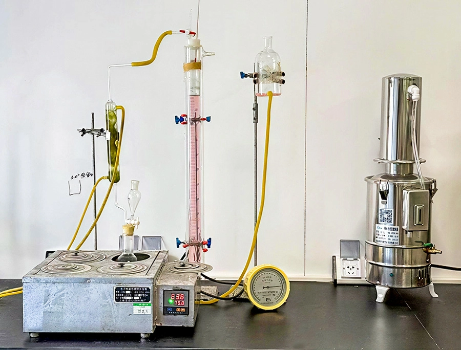 Laboratory Testing of CO2 for each batch of baking powder